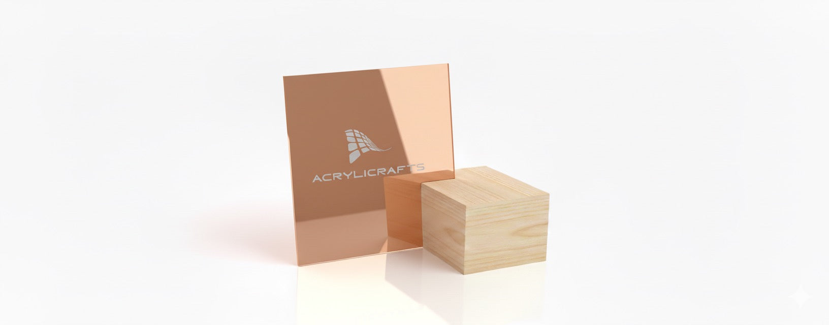 Rose Gold Mirror Acrylic Sheet – 1/8” (3mm)