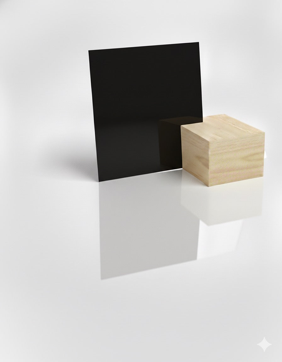 Black Acrylic Sheet – 1/8” (3mm)