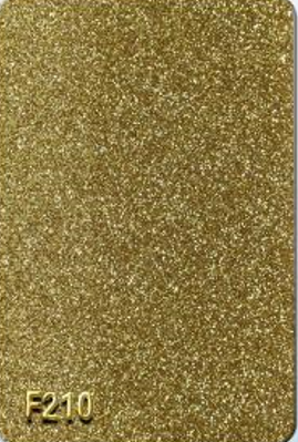 Golden Stardust Gold Glitter 1/8" 3mm