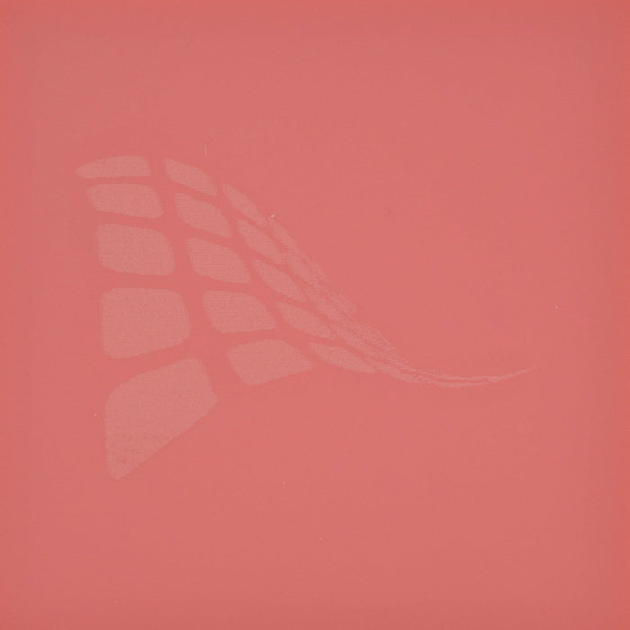Pastel salmon cast acrylic sheet, 1/8 inch 3mm, with laser engraved test pattern