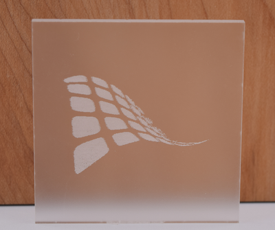 Frosted Clear Acrylic Sheet – 1/8” (3mm)