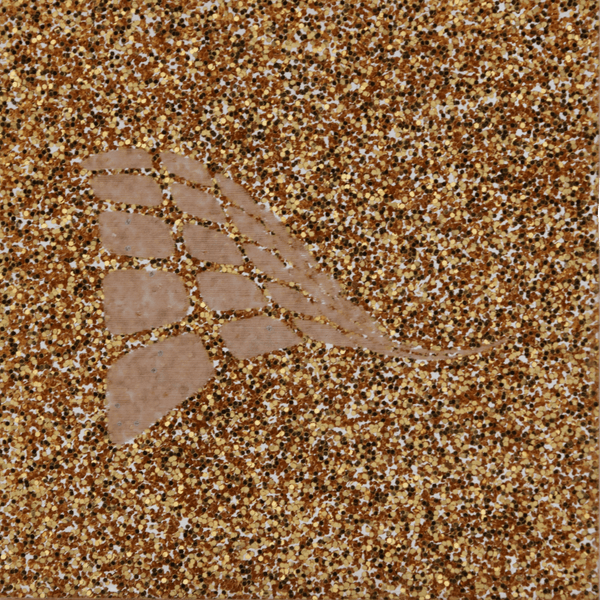 Golden Stardust Gold Glitter 1/8" 3mm - AcryliCrafts