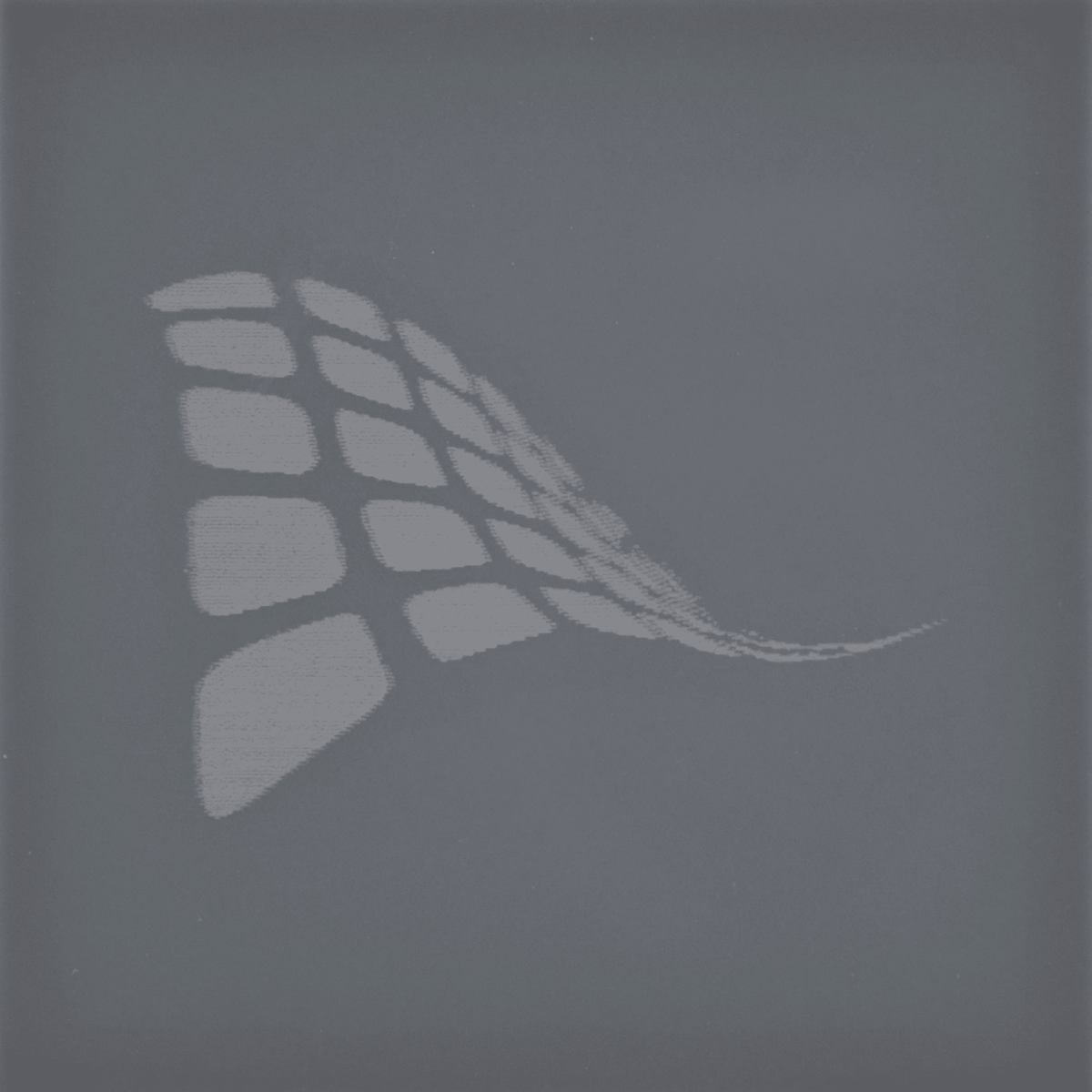 Gray cast acrylic sheet, 1/8 inch (3mm), 12 by 19 inches