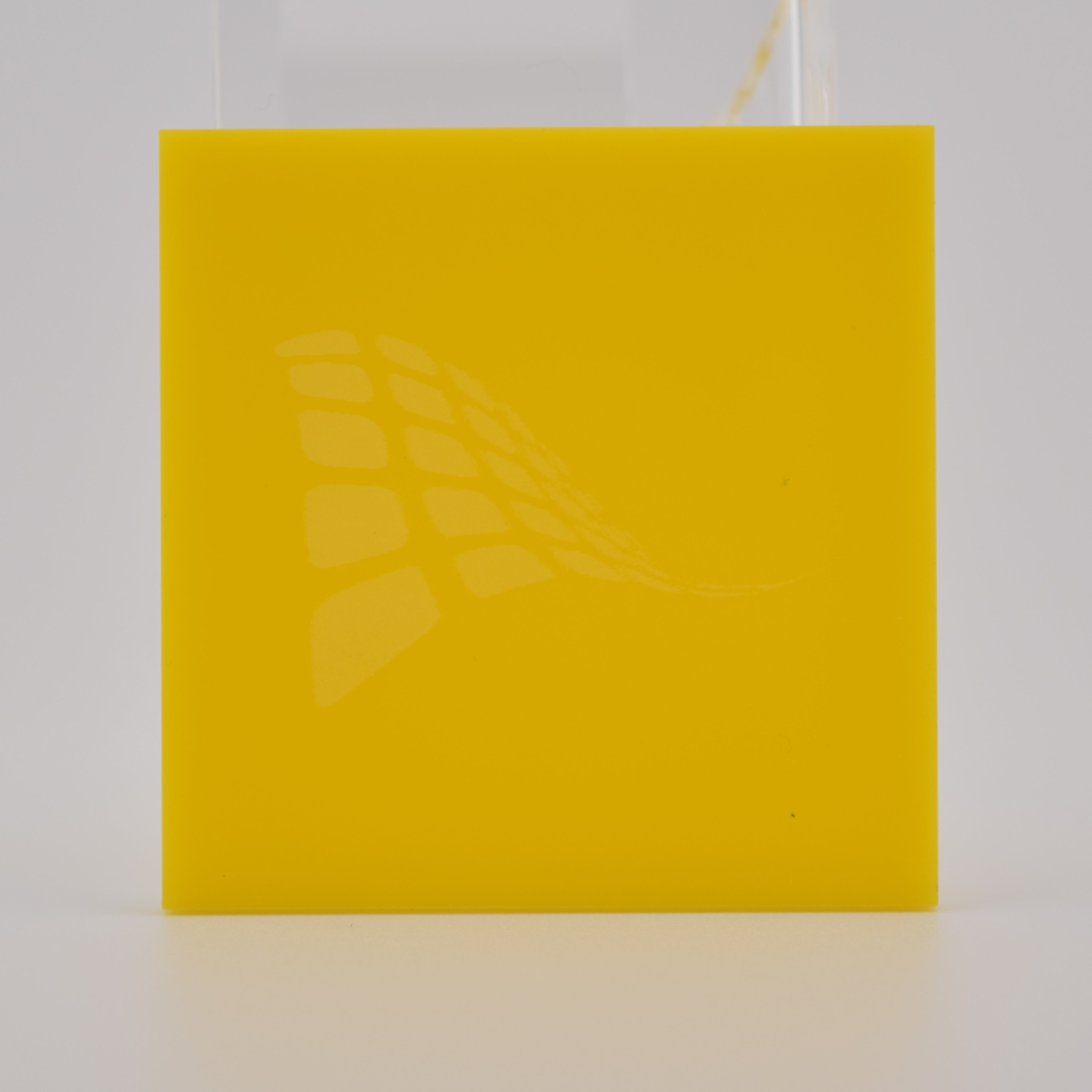 Safety Yellow Acrylic Sheet – 1/8” (3mm)