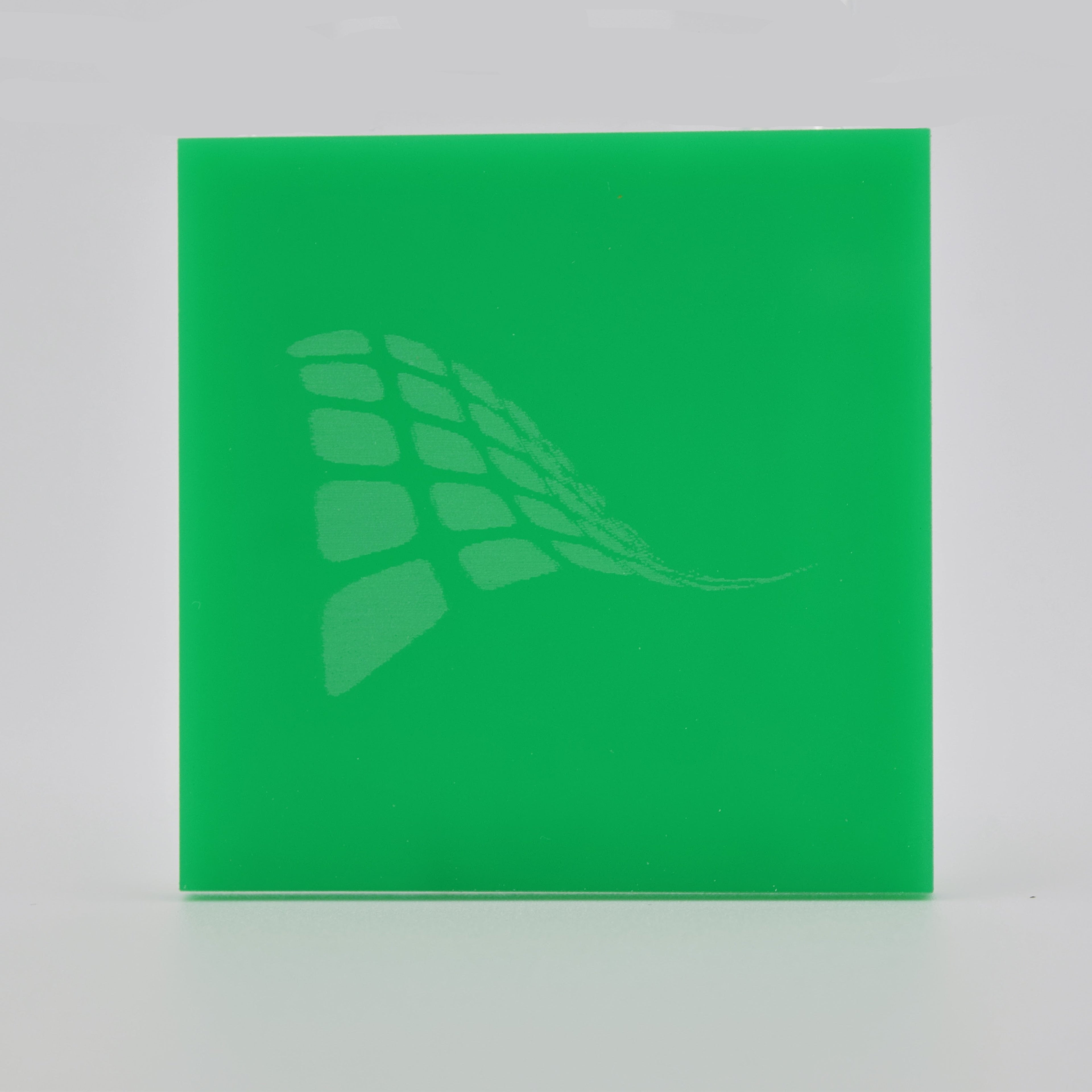 Bright Green Acrylic Sheet – 1/8” (3mm)