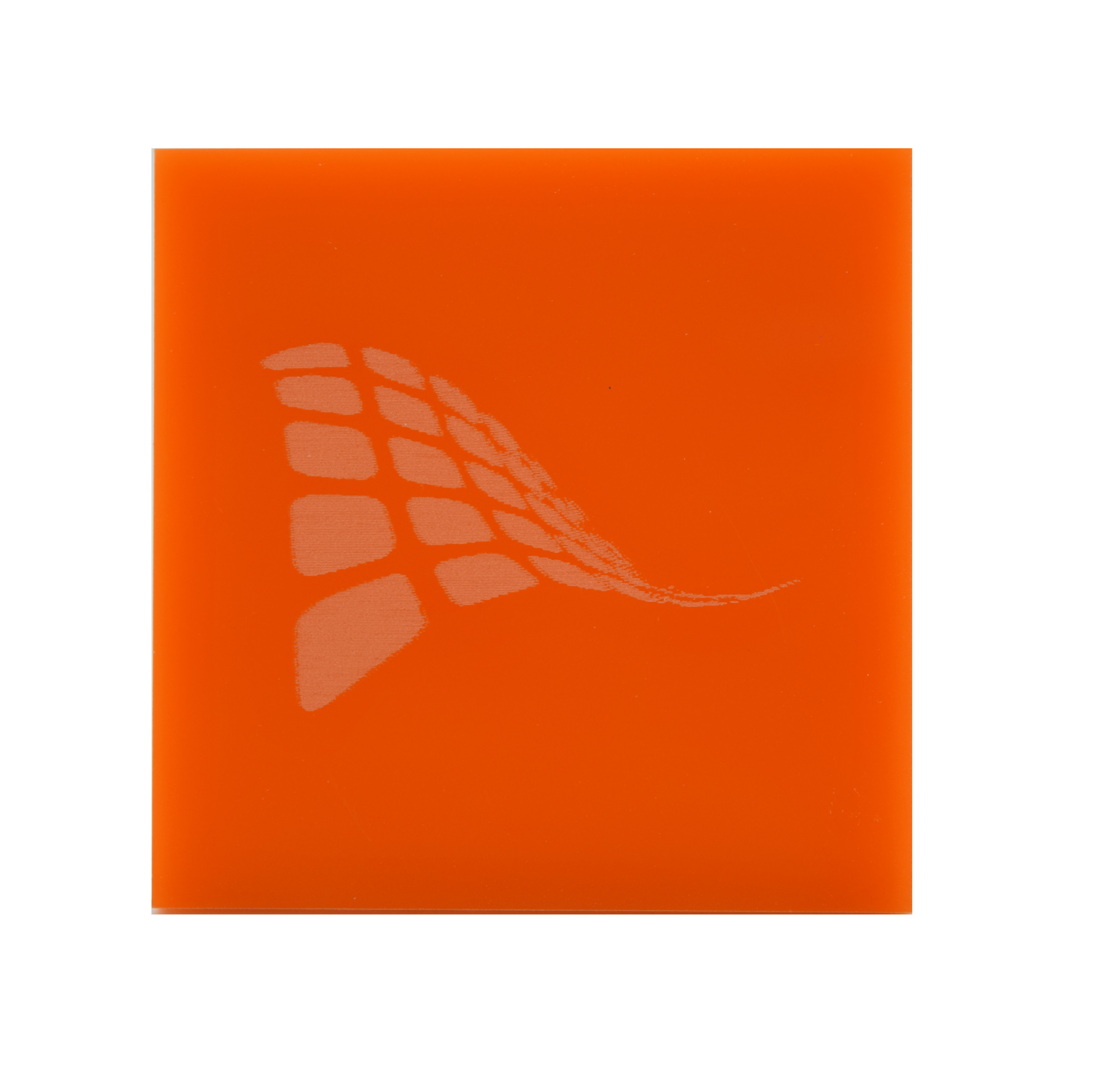 Burnt Orange Acrylic Sheet – 1/8” (3mm)