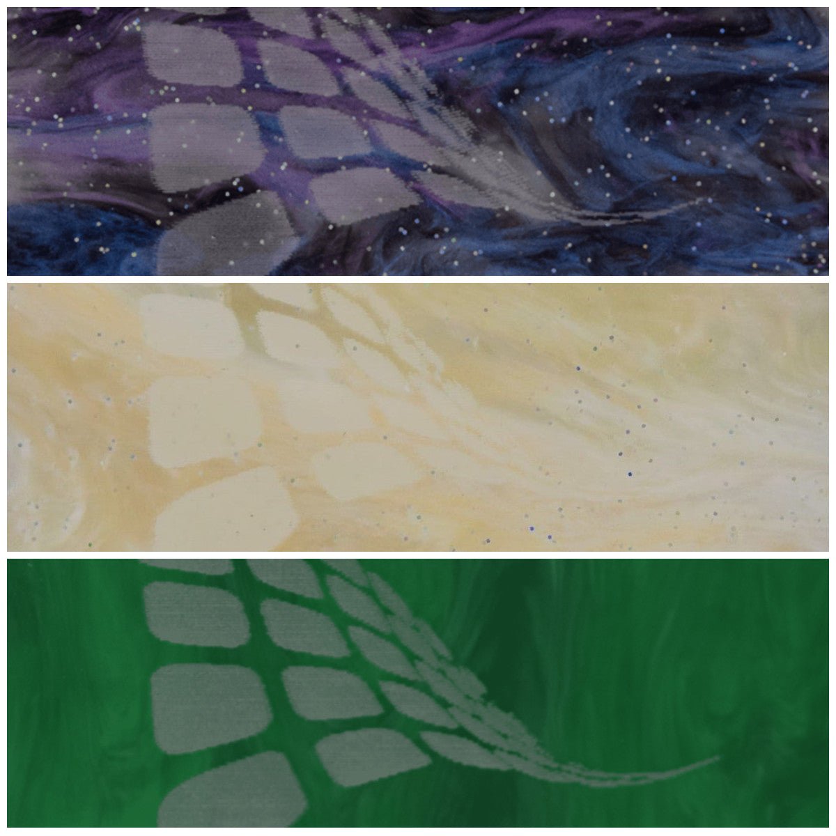 Galaxy Acrylic Bundle – 3 Statement Sheets, 1/8” (3mm) - AcryliCrafts