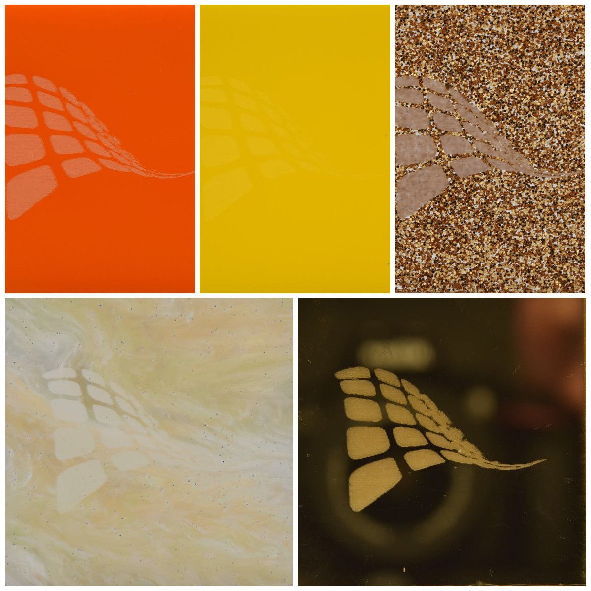 Harvest Gold Acrylic Bundle – 5 Sheets, 1/8” (3mm) - AcryliCrafts